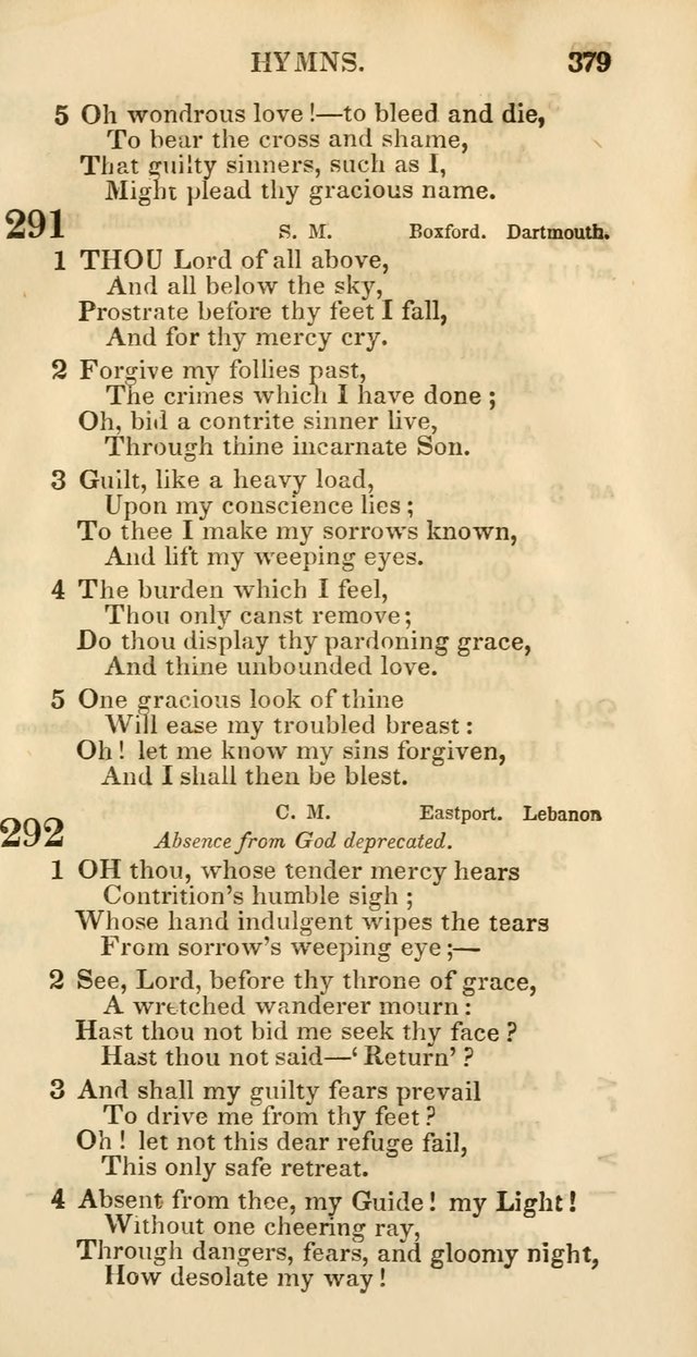 Church Psalmody: a Collection of Psalms and Hymns Adapted to Public Worship page 384