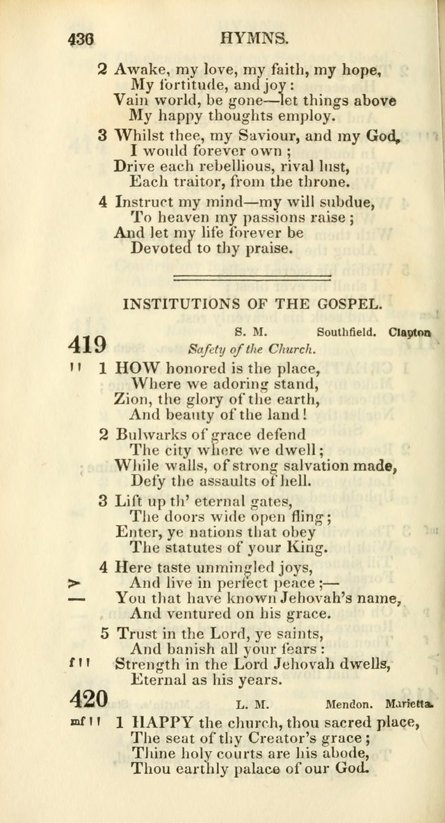 Church Psalmody: a Collection of Psalms and Hymns Adapted to Public Worship page 441