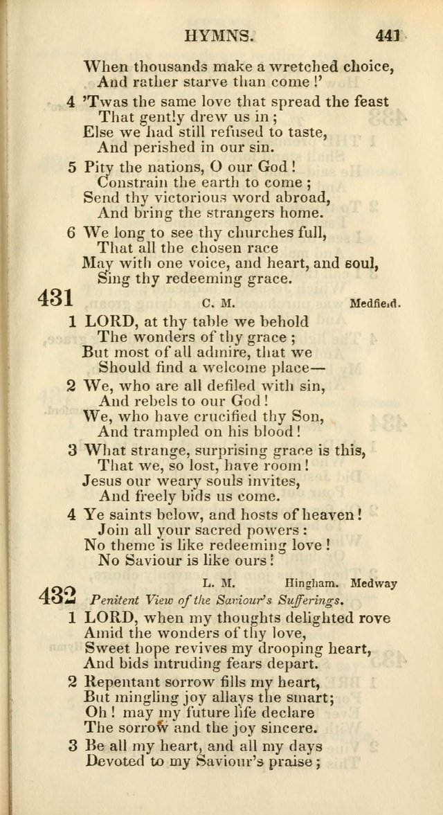 Church Psalmody: a Collection of Psalms and Hymns Adapted to Public Worship page 446