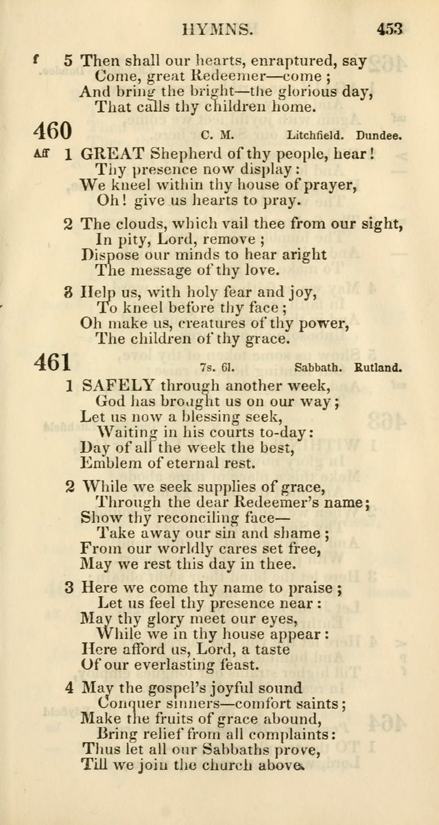 Church Psalmody: a Collection of Psalms and Hymns Adapted to Public Worship page 458