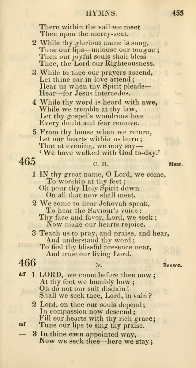 Church Psalmody: a Collection of Psalms and Hymns Adapted to Public Worship page 460