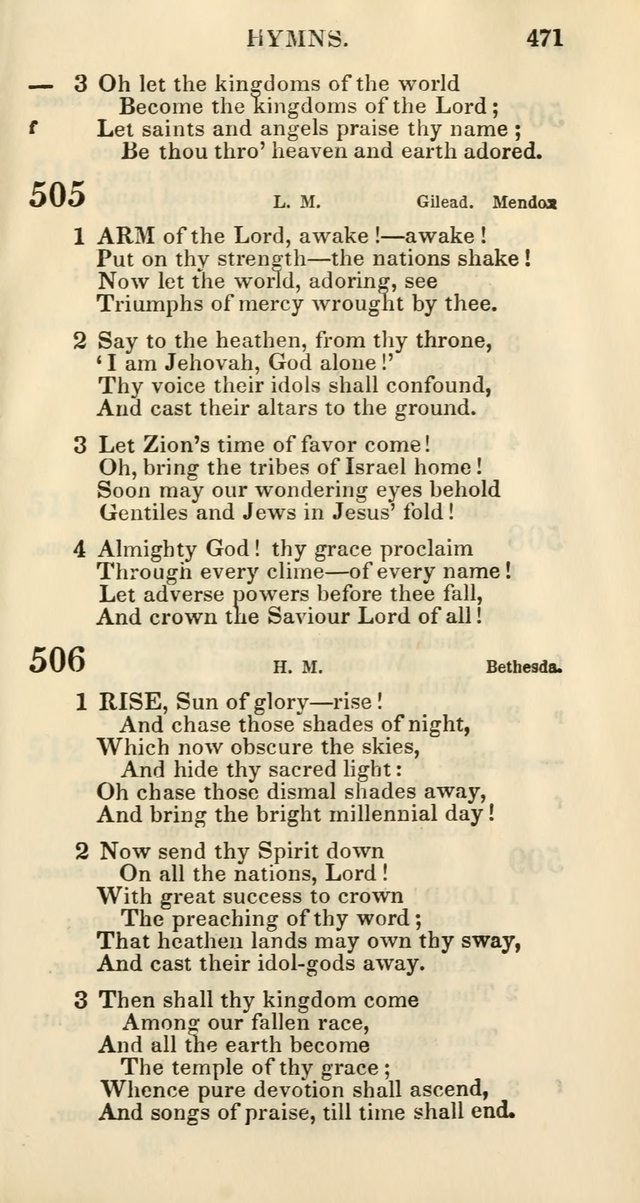 Church Psalmody: a Collection of Psalms and Hymns Adapted to Public Worship page 476