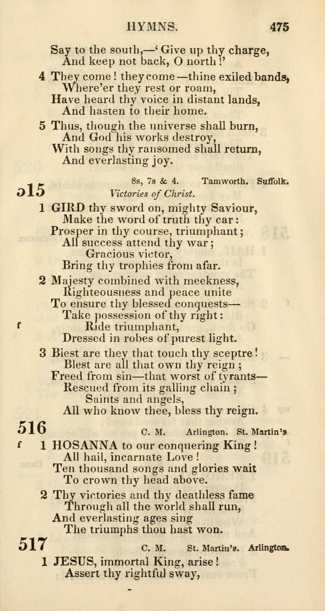 Church Psalmody: a Collection of Psalms and Hymns Adapted to Public Worship page 480