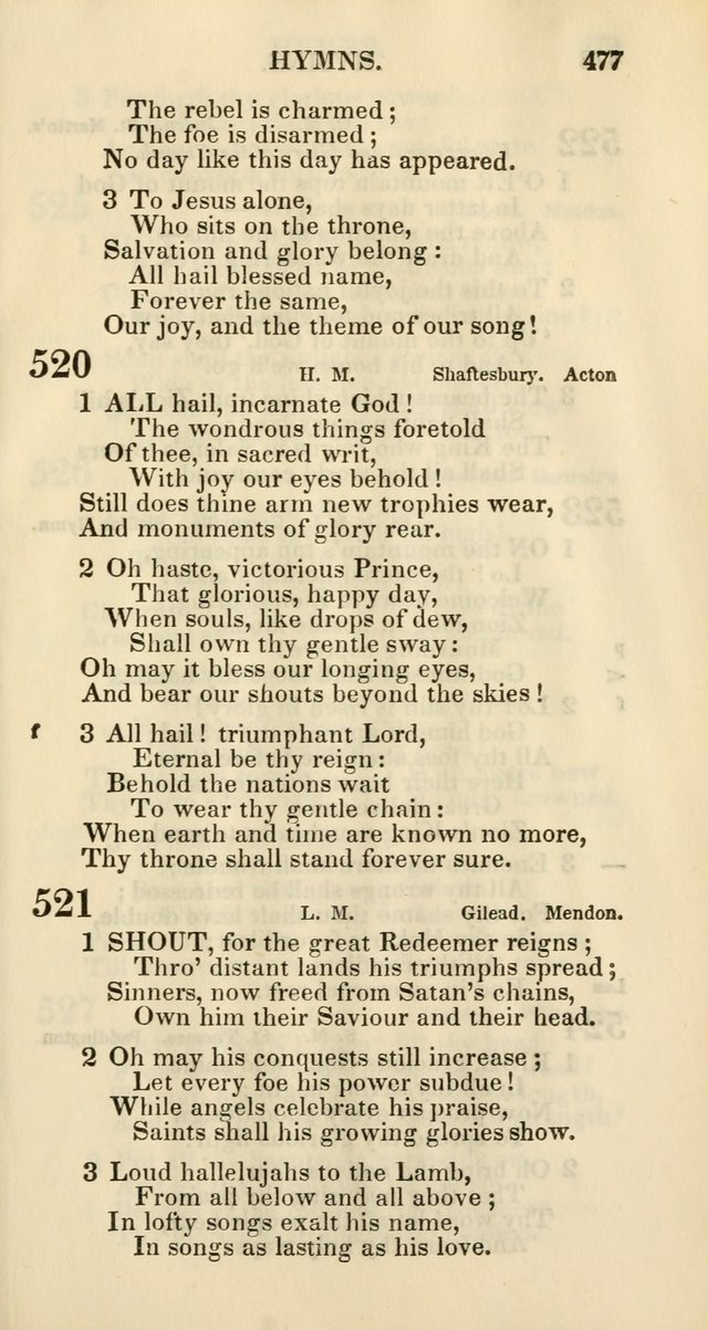 Church Psalmody: a Collection of Psalms and Hymns Adapted to Public Worship page 482