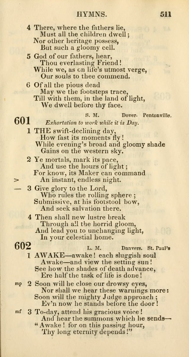 Church Psalmody: a Collection of Psalms and Hymns Adapted to Public Worship page 516