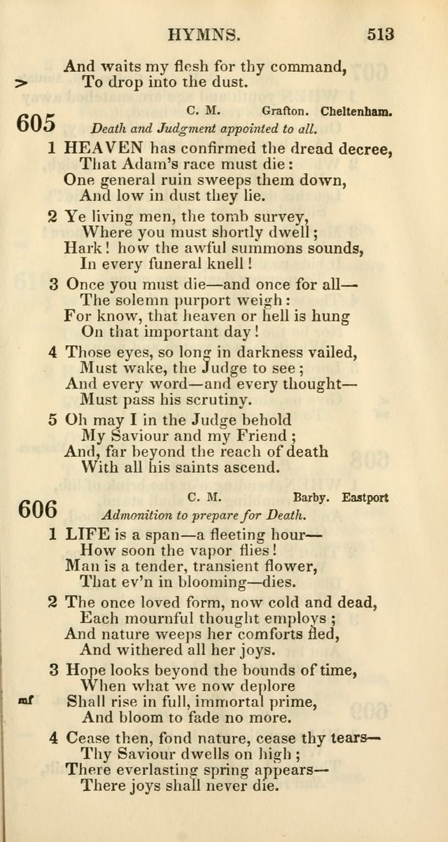 Church Psalmody: a Collection of Psalms and Hymns Adapted to Public Worship page 518