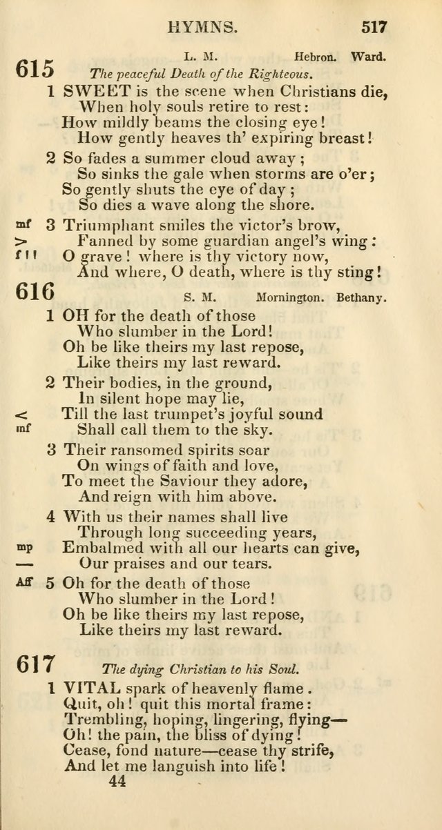 Church Psalmody: a Collection of Psalms and Hymns Adapted to Public Worship page 522