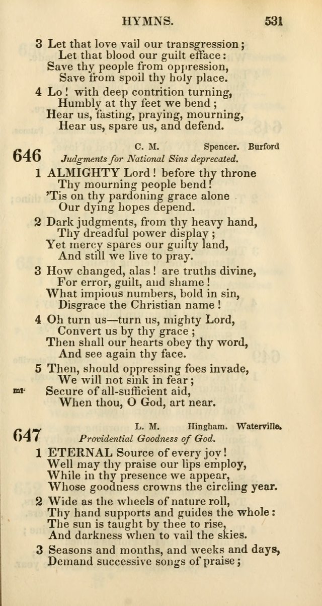 Church Psalmody: a Collection of Psalms and Hymns Adapted to Public Worship page 536