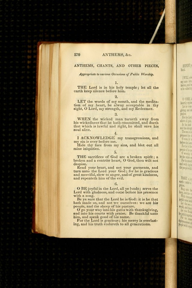 Church Psalmody: a Collection of Psalms and Hymns Adapted to Public Worship page 575