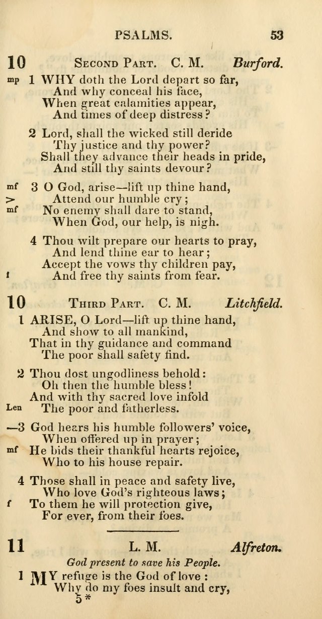 Church Psalmody: a Collection of Psalms and Hymns Adapted to Public Worship page 58