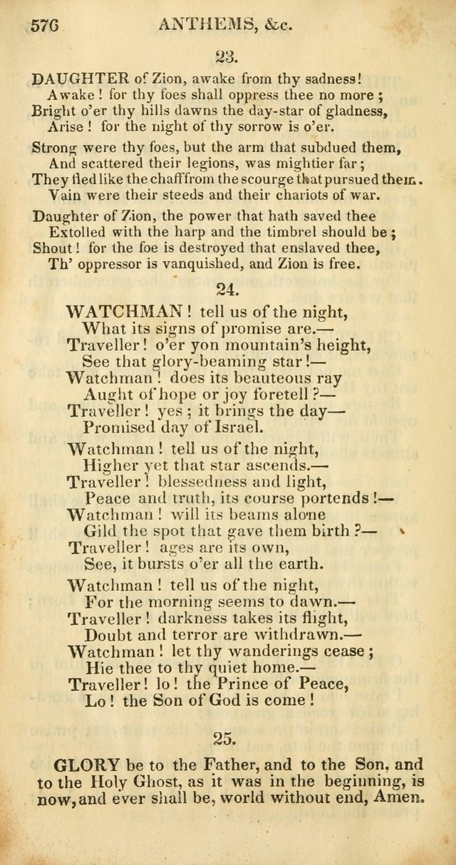 Church Psalmody: a Collection of Psalms and Hymns Adapted to Public Worship page 583