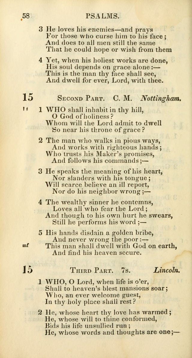 Church Psalmody: a Collection of Psalms and Hymns Adapted to Public Worship page 63