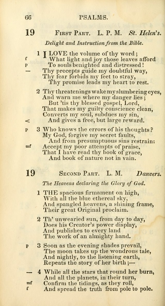 Church Psalmody: a Collection of Psalms and Hymns Adapted to Public Worship page 71