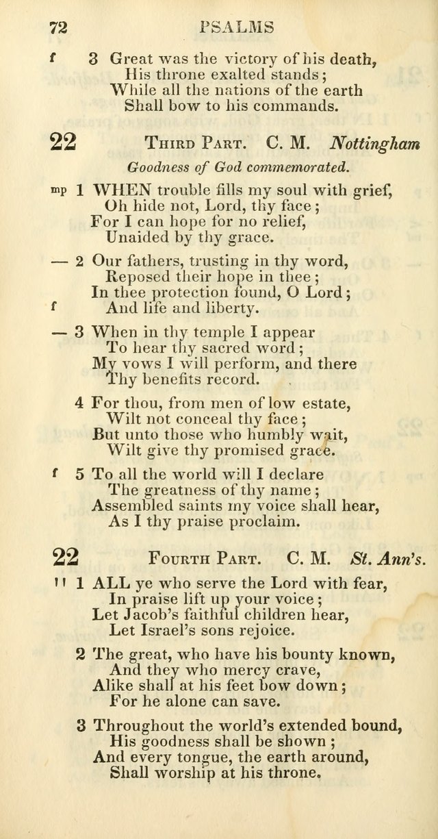 Church Psalmody: a Collection of Psalms and Hymns Adapted to Public Worship page 77