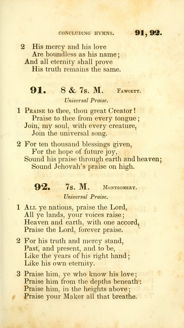 A Collection of Psalms and Hymns for the Sanctuary page 186