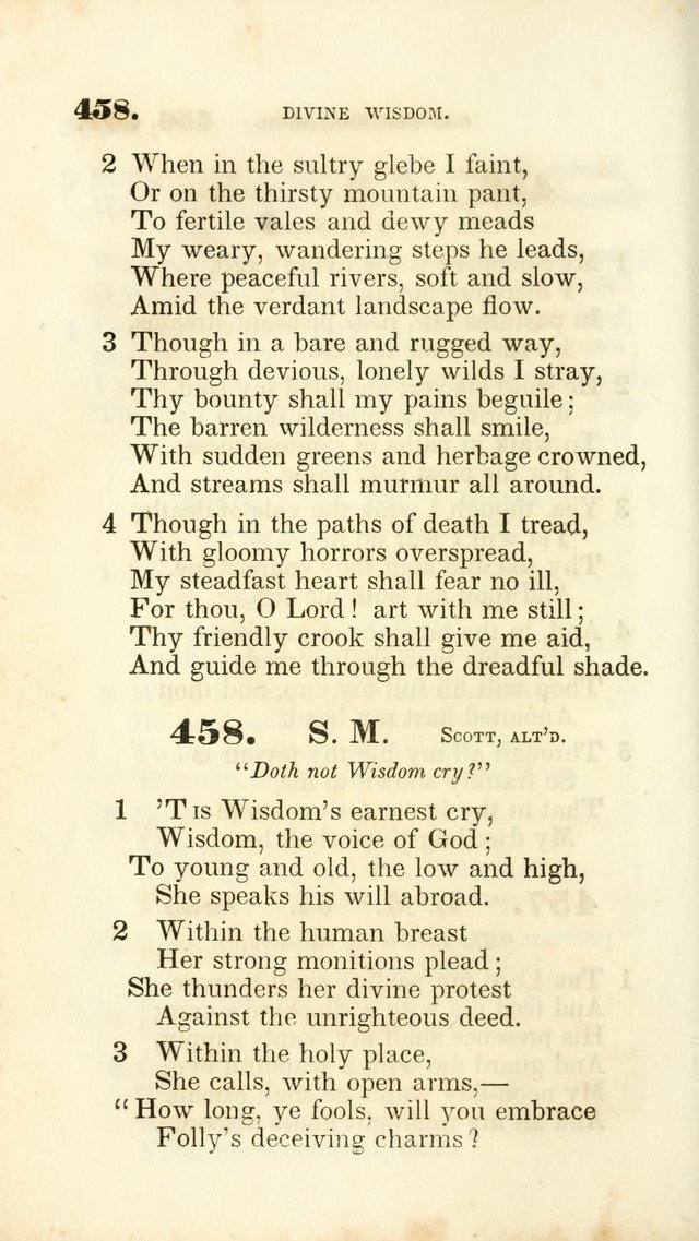 A Collection of Psalms and Hymns for the Sanctuary page 447