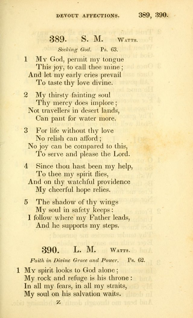 A Collection of Psalms and Hymns for Christian Worship page 290