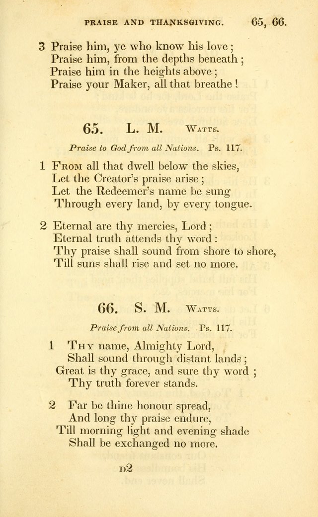 A Collection of Psalms and Hymns for Christian Worship page 54