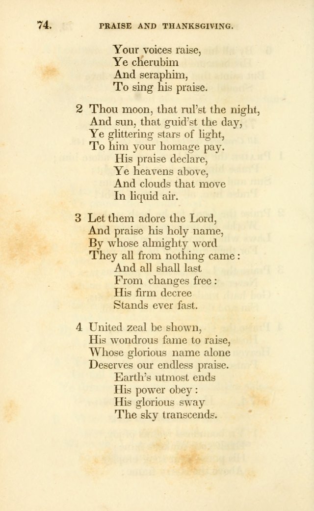 A Collection of Psalms and Hymns for Christian Worship page 61