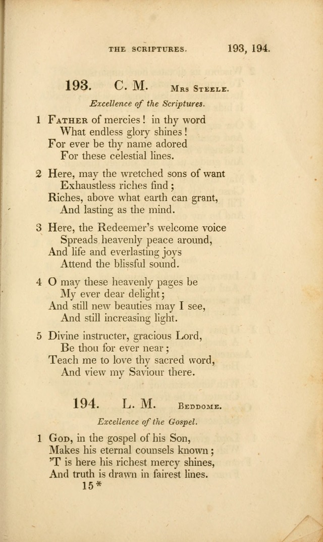 A Collection of Psalms and Hymns for Christian Worship. (3rd ed.) page 145