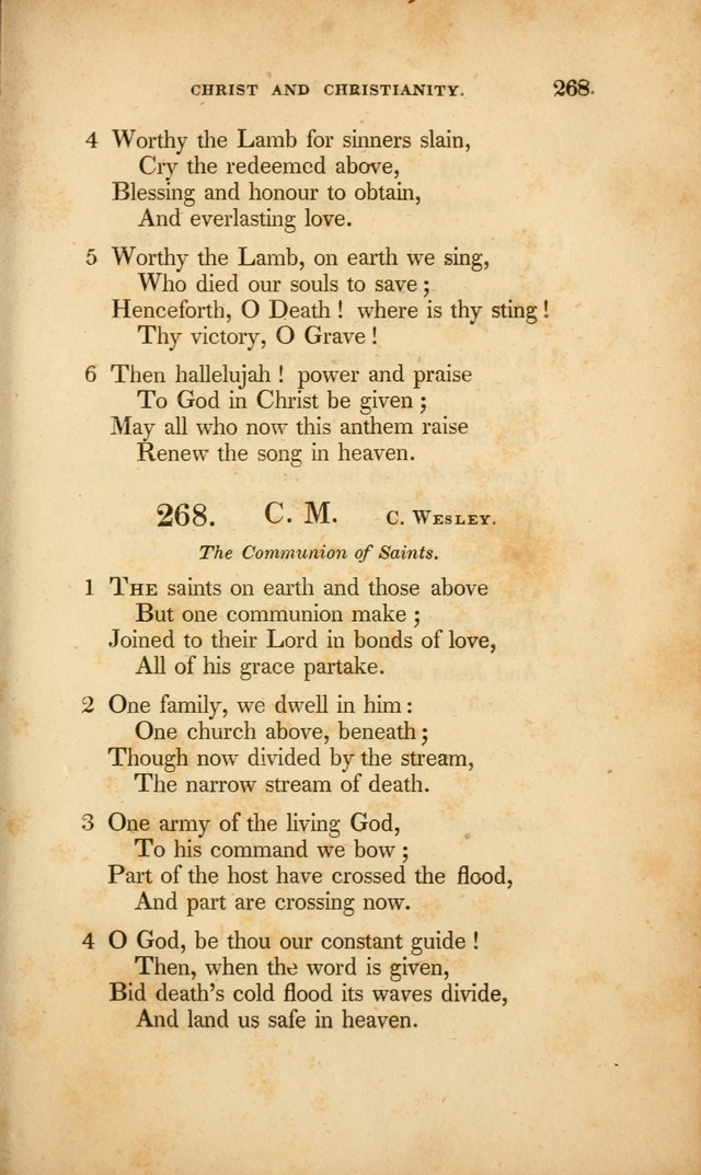 A Collection of Psalms and Hymns for Christian Worship. (3rd ed.) page 199