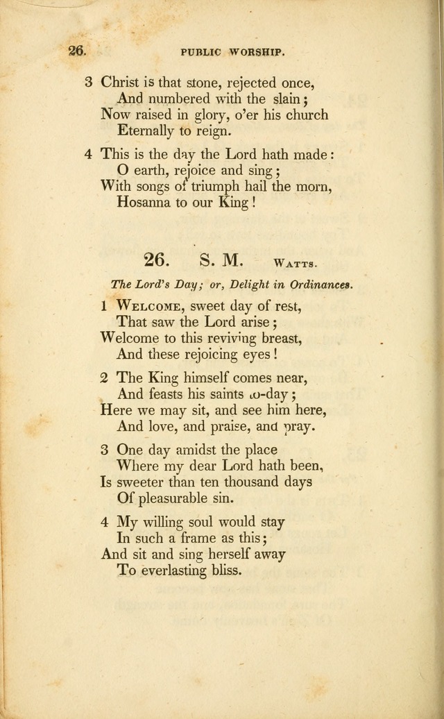 A Collection of Psalms and Hymns for Christian Worship. (3rd ed.) page 20