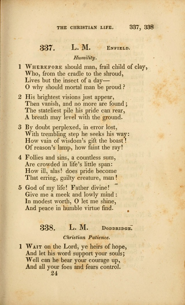 A Collection of Psalms and Hymns for Christian Worship. (3rd ed.) page 249