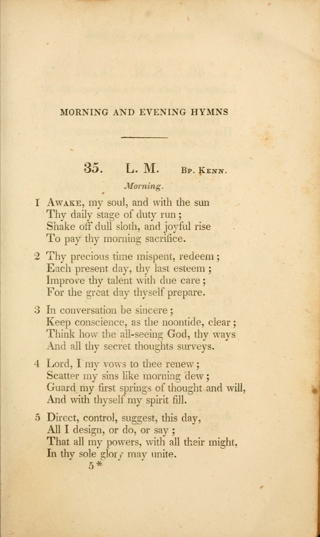 A Collection of Psalms and Hymns for Christian Worship. (3rd ed.) page 25