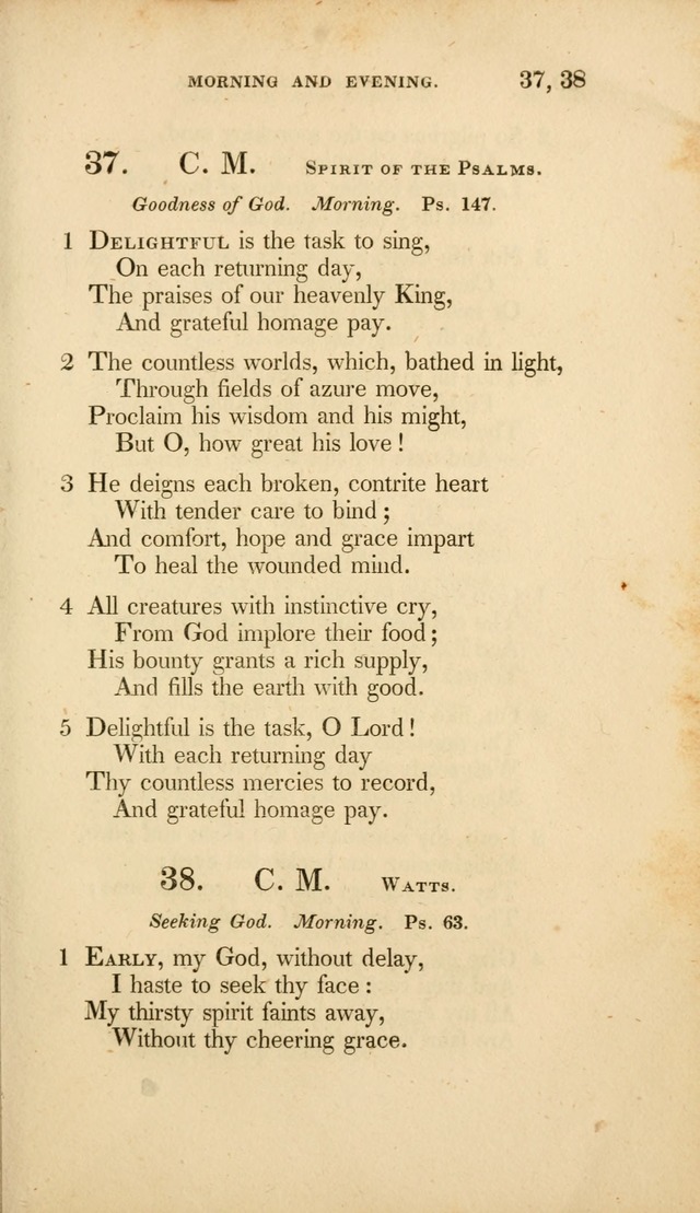 A Collection of Psalms and Hymns for Christian Worship. (3rd ed.) page 27