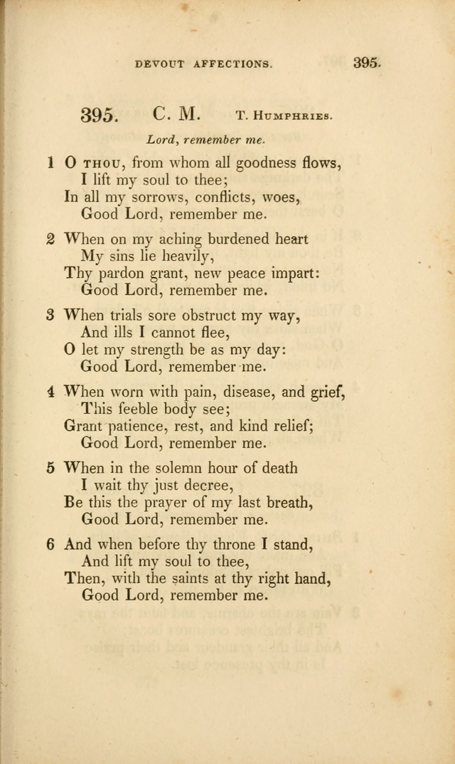 A Collection of Psalms and Hymns for Christian Worship. (3rd ed.) page 287