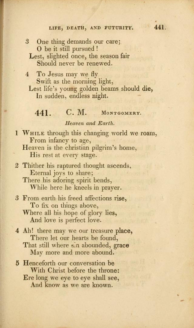 A Collection of Psalms and Hymns for Christian Worship. (3rd ed.) page 319