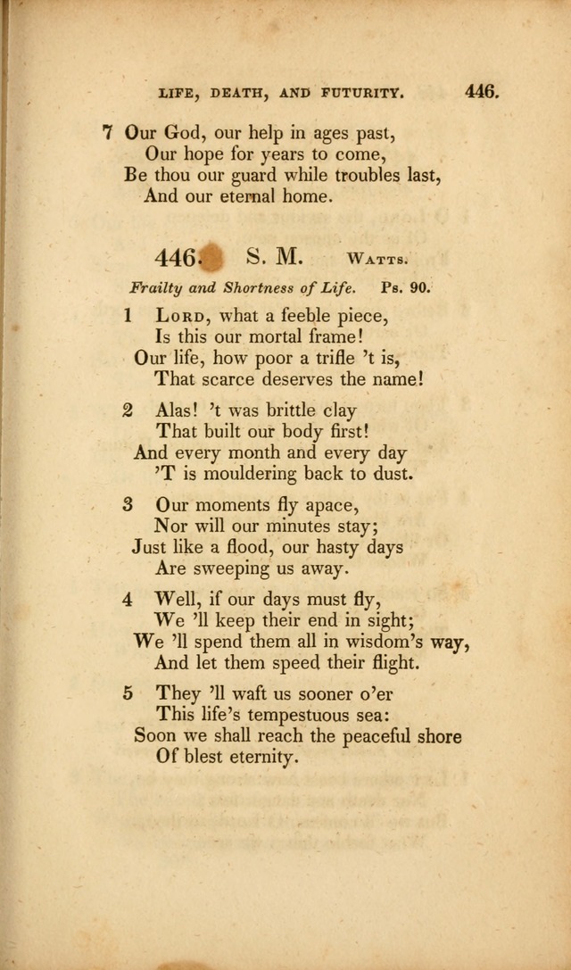 A Collection of Psalms and Hymns for Christian Worship. (3rd ed.) page 323