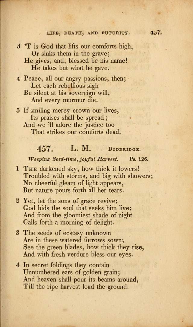 A Collection of Psalms and Hymns for Christian Worship. (3rd ed.) page 331