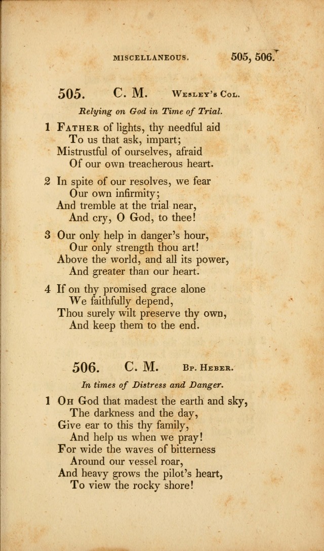 A Collection of Psalms and Hymns for Christian Worship. (3rd ed.) page 367