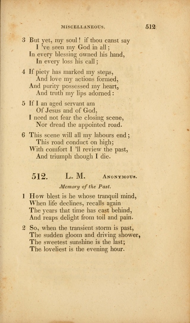 A Collection of Psalms and Hymns for Christian Worship. (3rd ed.) page 371