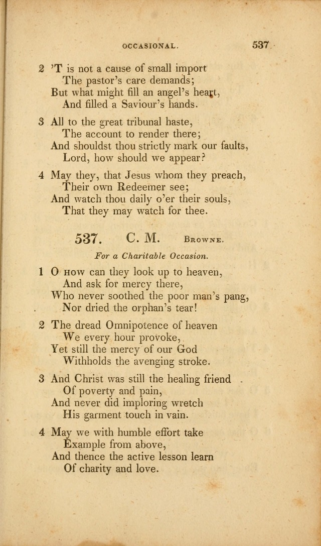 A Collection of Psalms and Hymns for Christian Worship. (3rd ed.) page 391