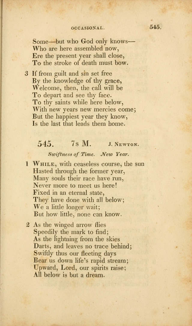 A Collection of Psalms and Hymns for Christian Worship. (3rd ed.) page 397