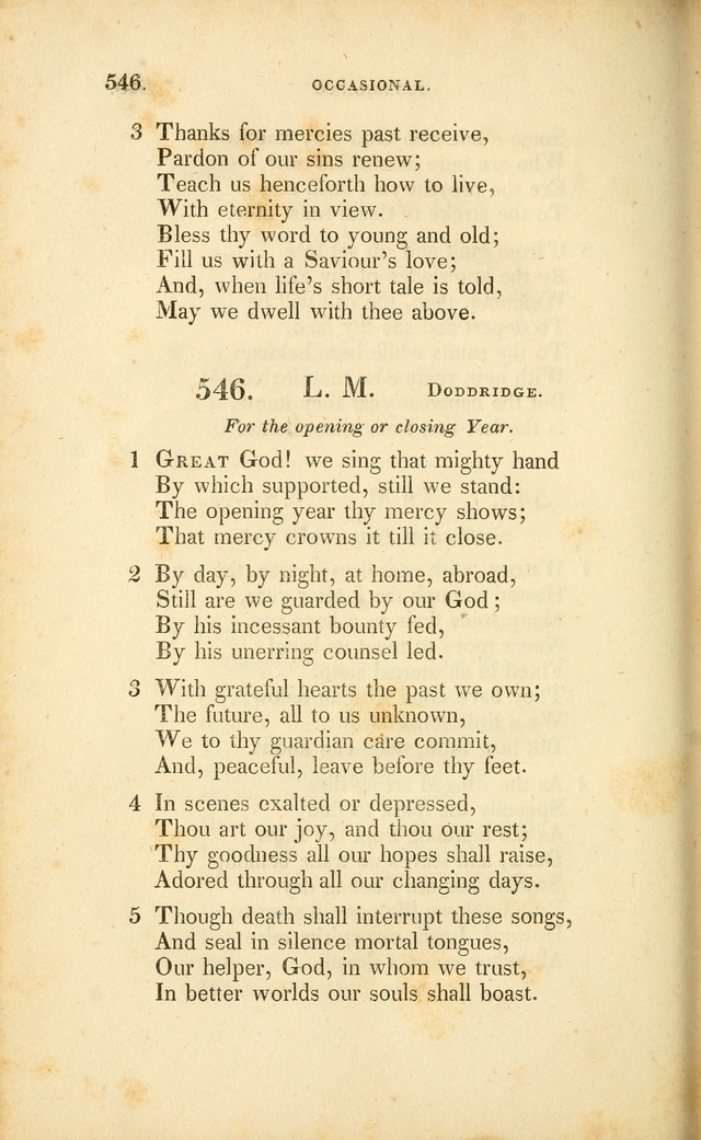 A Collection of Psalms and Hymns for Christian Worship. (3rd ed.) page 398