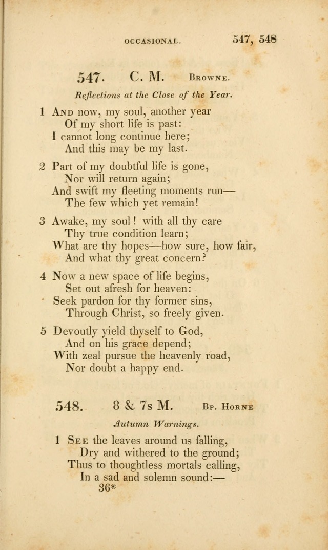 A Collection of Psalms and Hymns for Christian Worship. (3rd ed.) page 399