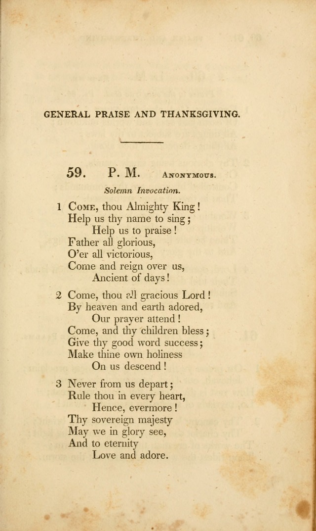 A Collection of Psalms and Hymns for Christian Worship. (3rd ed.) page 43