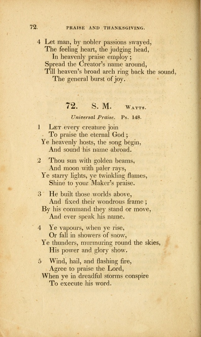 A Collection of Psalms and Hymns for Christian Worship. (3rd ed.) page 52