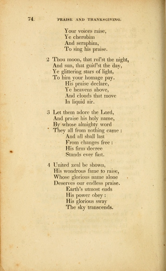 A Collection of Psalms and Hymns for Christian Worship. (3rd ed.) page 54