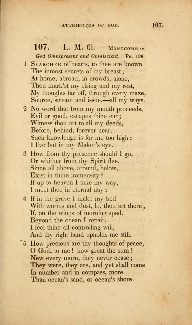 A Collection of Psalms and Hymns for Christian Worship. (3rd ed.) page 79