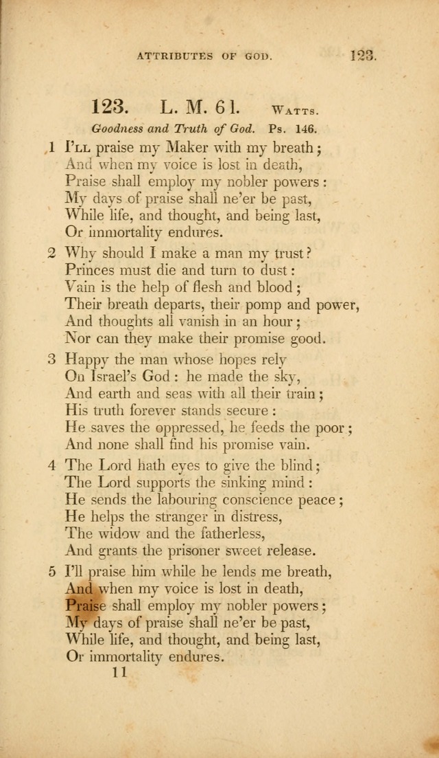 A Collection of Psalms and Hymns for Christian Worship. (3rd ed.) page 93