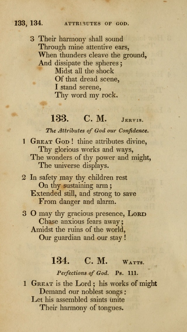 A Collection of Psalms and Hymns for Christian Worship (6th ed.) page 100