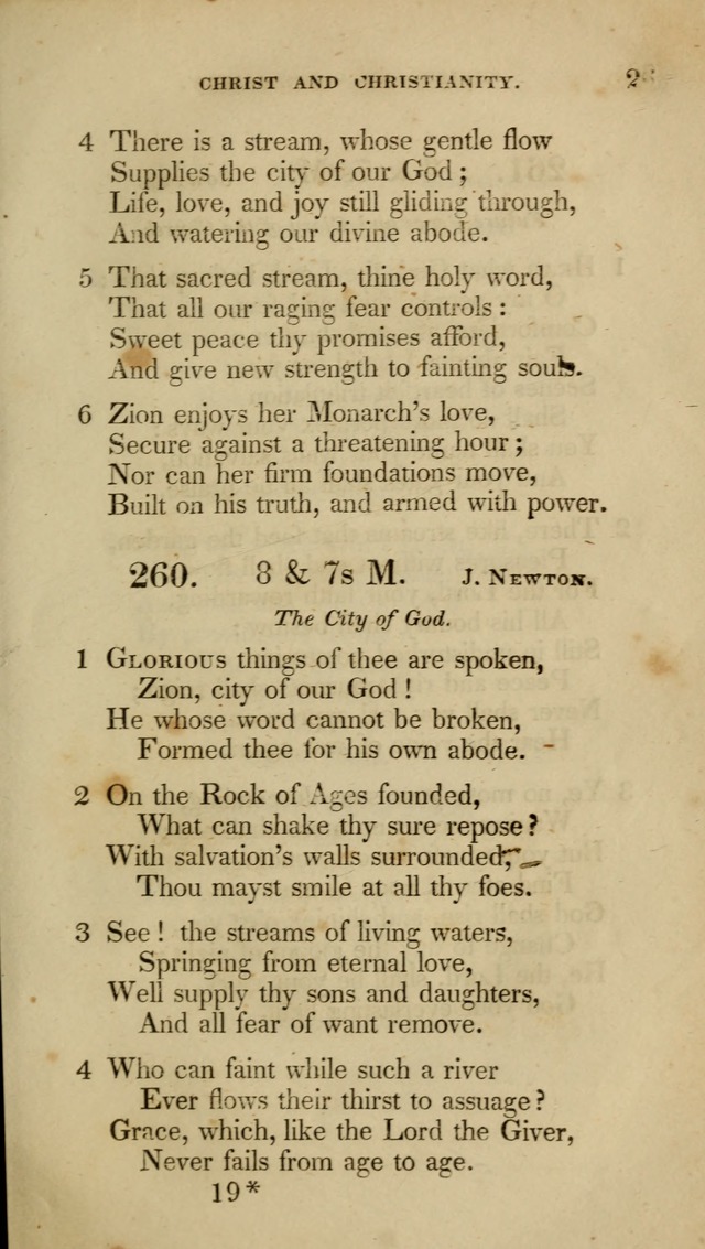 A Collection of Psalms and Hymns for Christian Worship (6th ed.) page 191