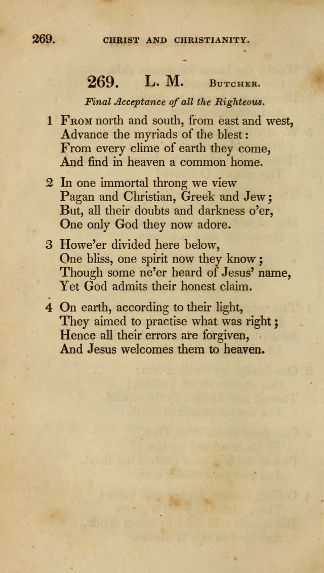 A Collection of Psalms and Hymns for Christian Worship (6th ed.) page 198