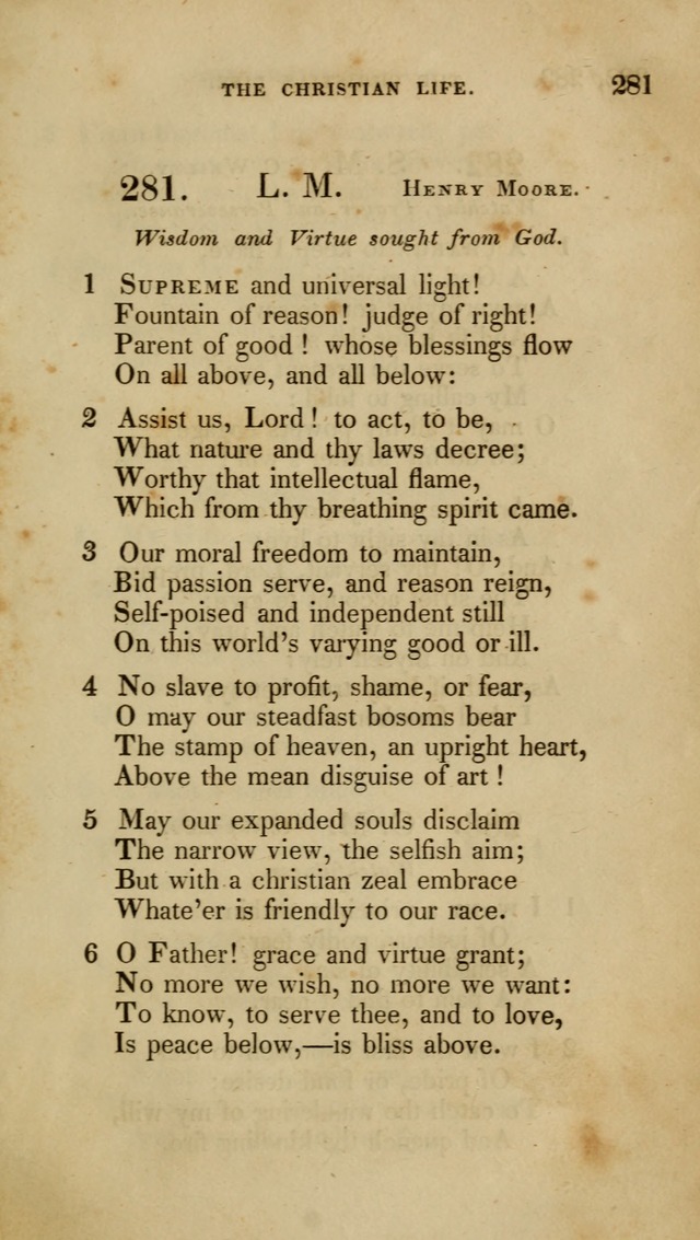 A Collection of Psalms and Hymns for Christian Worship (6th ed.) page 207