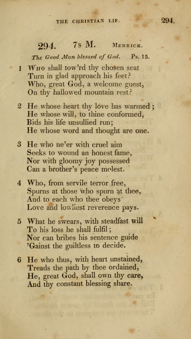 A Collection of Psalms and Hymns for Christian Worship (6th ed.) page 217