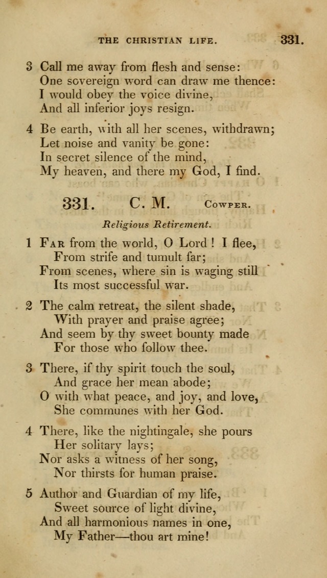 A Collection of Psalms and Hymns for Christian Worship (6th ed.) page 243